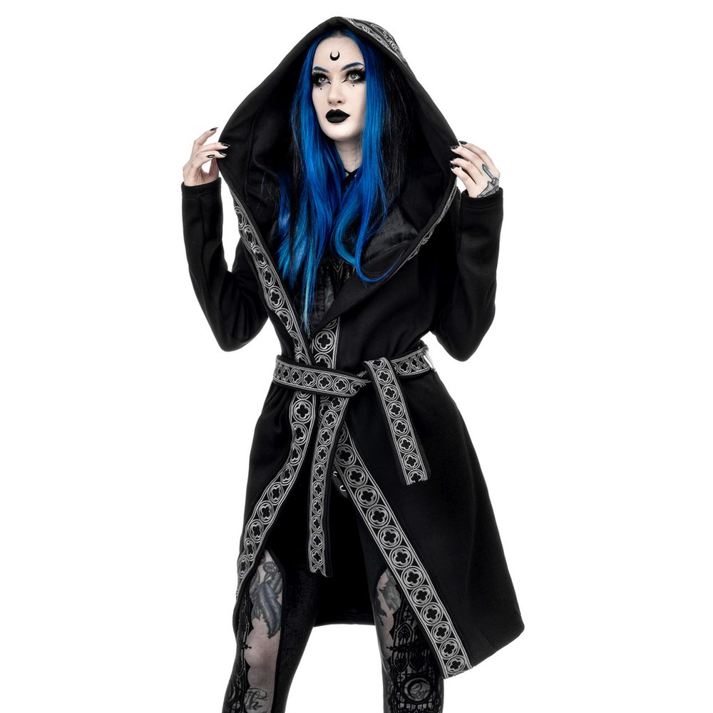 Restyle - Sacrum Long cardigan - Black